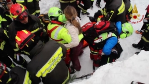 Salvataggio dall'Hotel Rigopiano