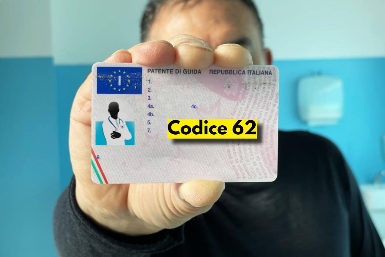 patente codice 62