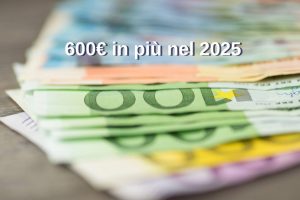 Taglio Irpef, 600€ in più nel 2025