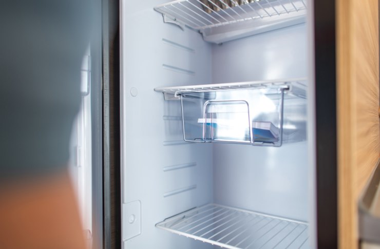 Frigo pulito e profumato