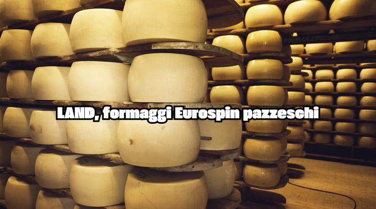 Compra solo i formaggi LAND dell'Eurospin