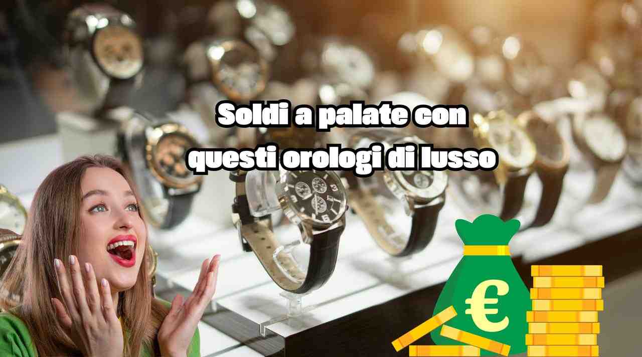 Fai un investimento con questi orologi di lusso