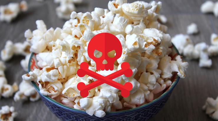 Attenzione ai popcorn con pesticidi che puoi trovare in vendita