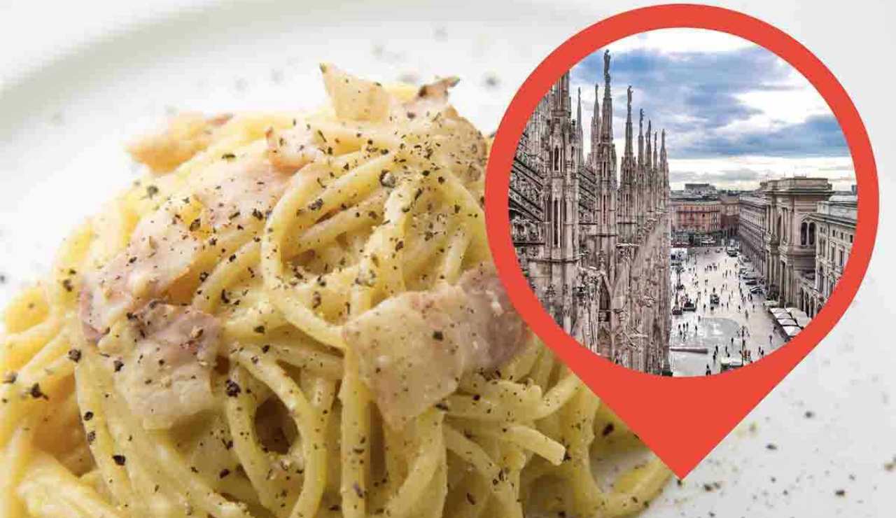 La migliore carbonara a Milano