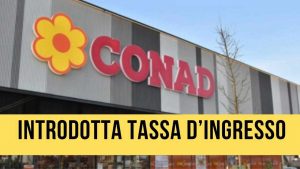 Al Conad paghi l'ingresso