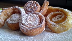 Tagliatelle fritte in Emilia Romagna