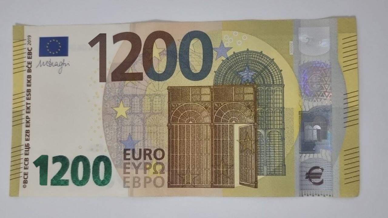 Nuova banconota da 1200 euro - moralizatore.it